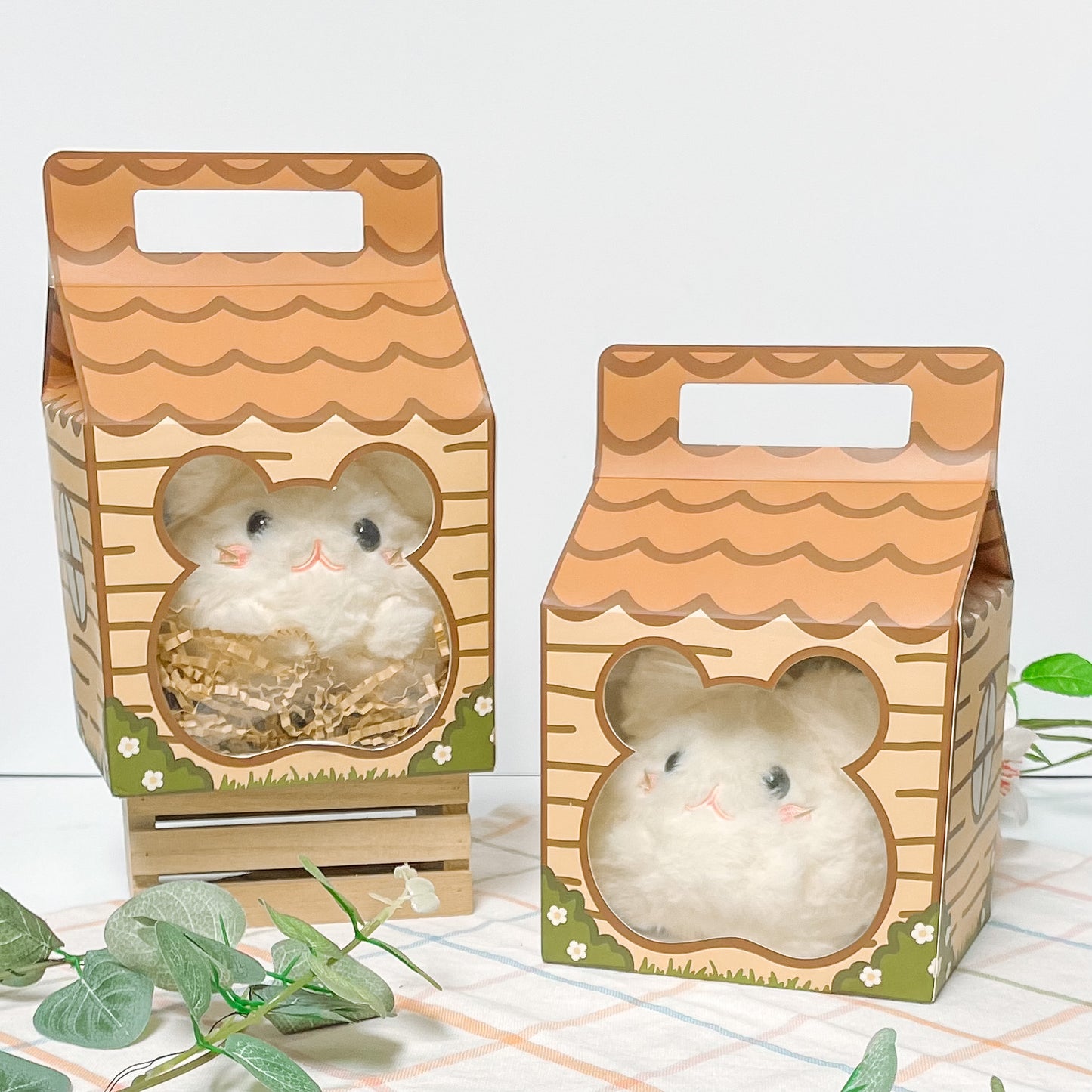 Hamster Plushie Keychain(Penelope)