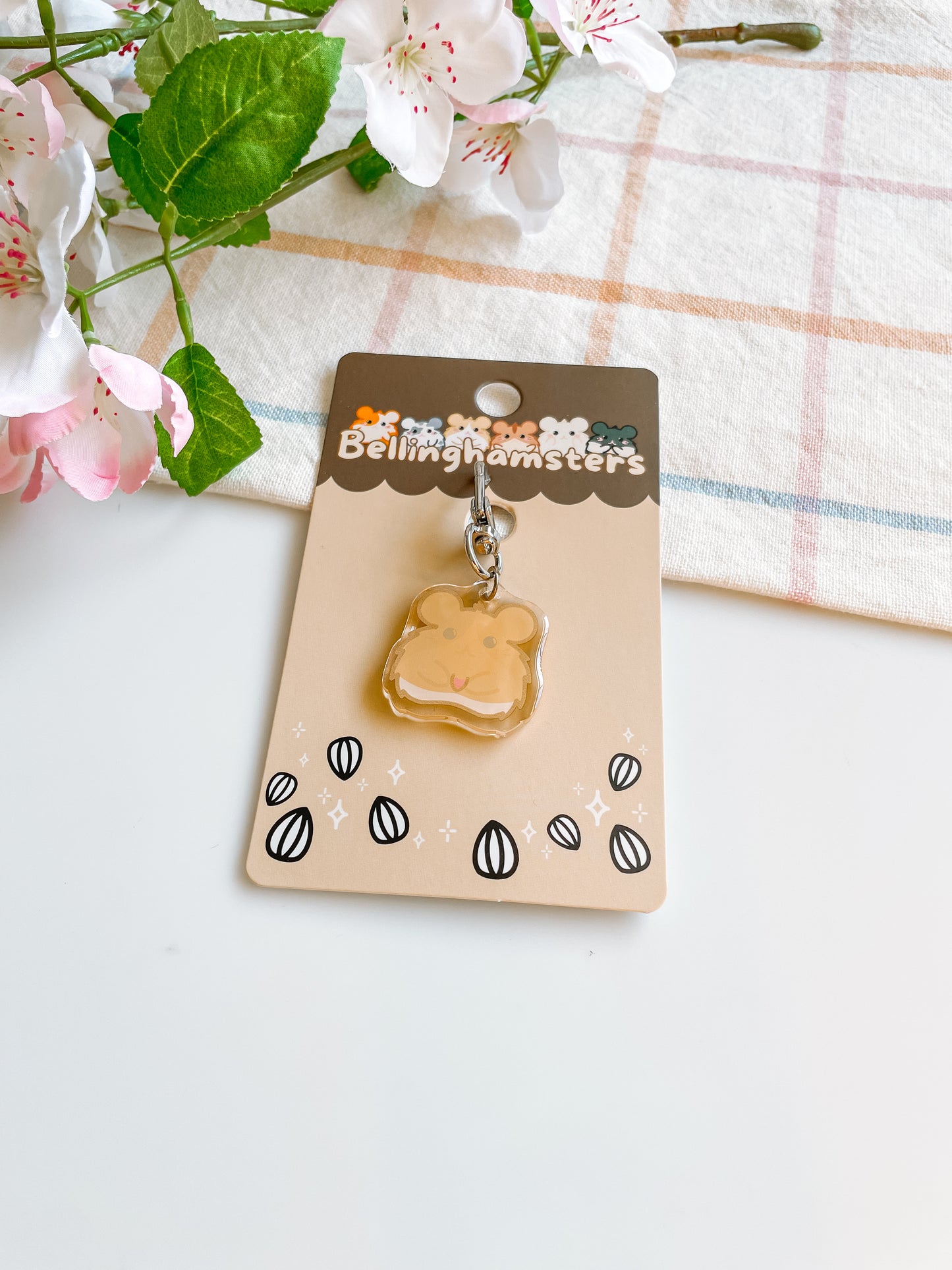 Bellinghamsters Acrylic Keychain