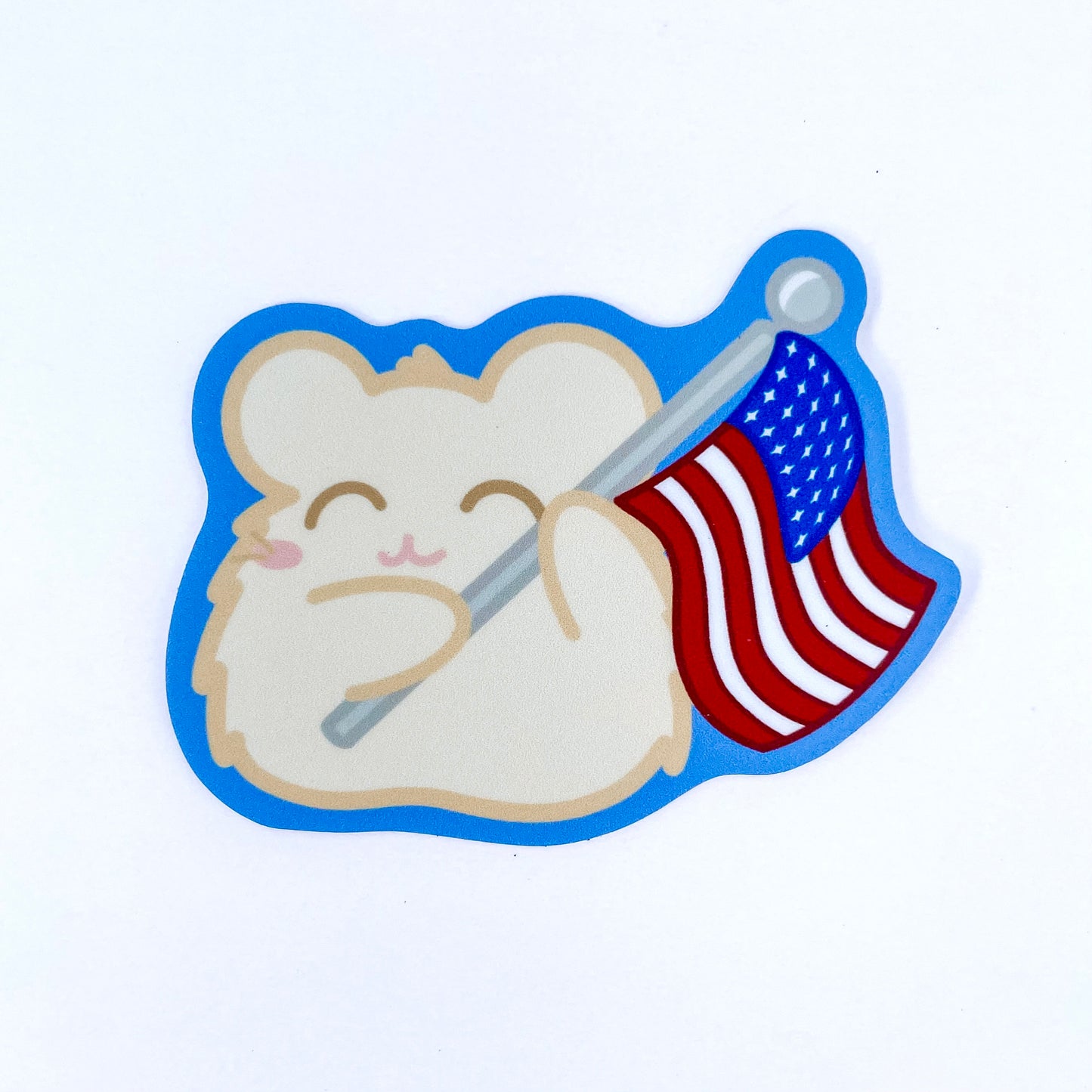 Independence Day Hamster Stickers