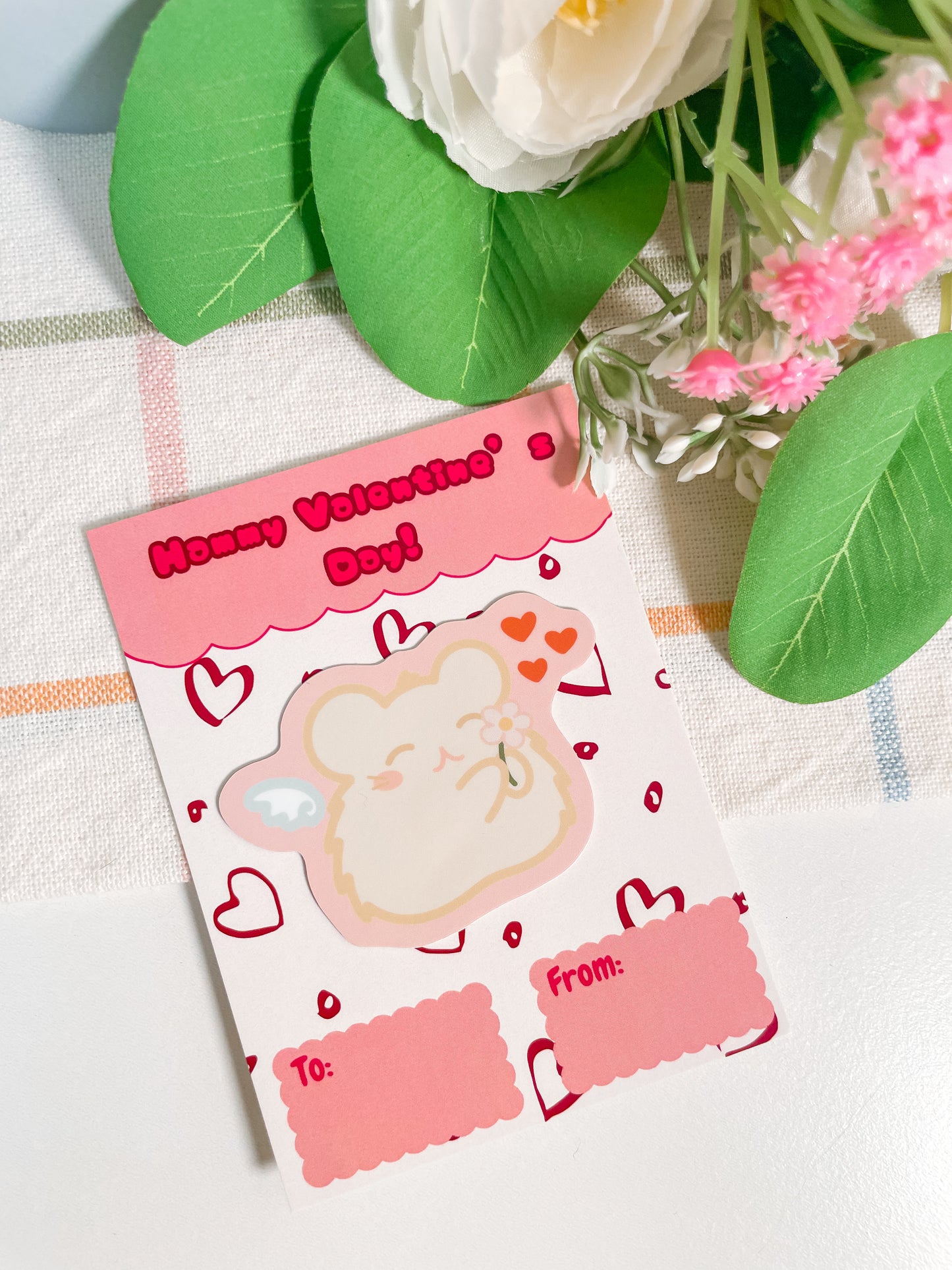 Hammy Valentines Stickers