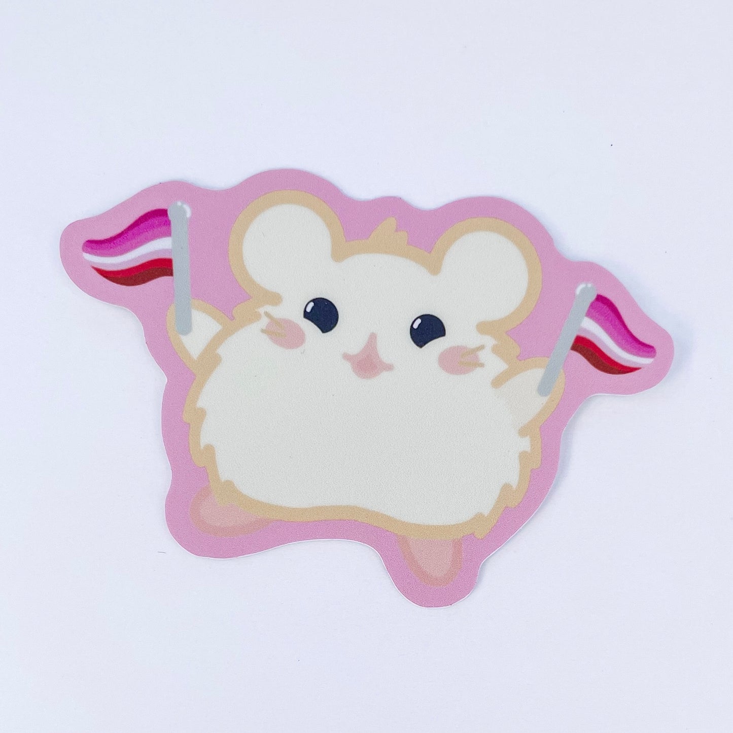 LGBT Pride Hamster Stickers
