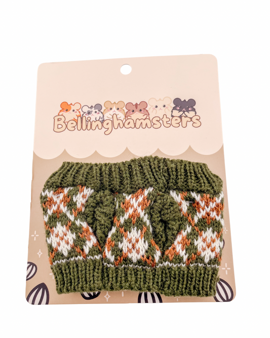 Argyle Sweater - Plushie Accessories