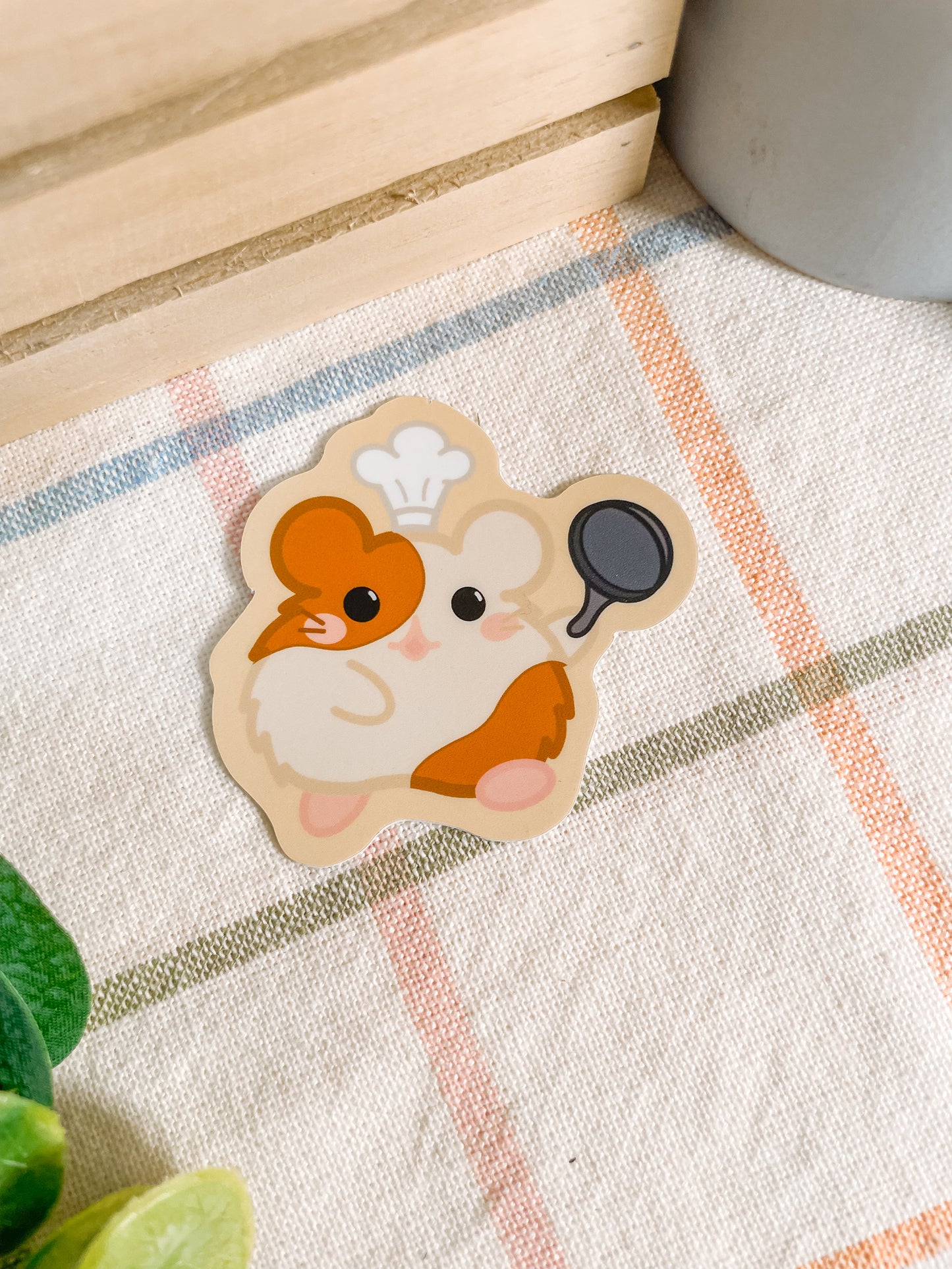 Hamster Chef Sticker