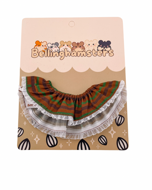 Brown Plaid Skirt - Plushie Accessories