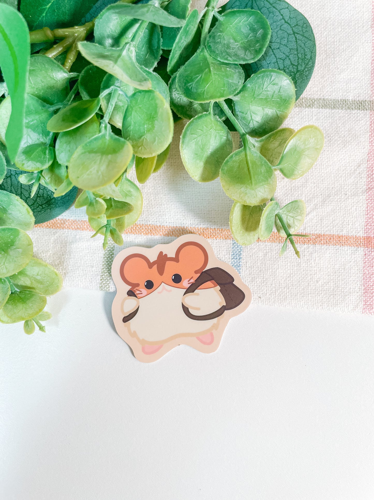 Adventure Hamster Sticker