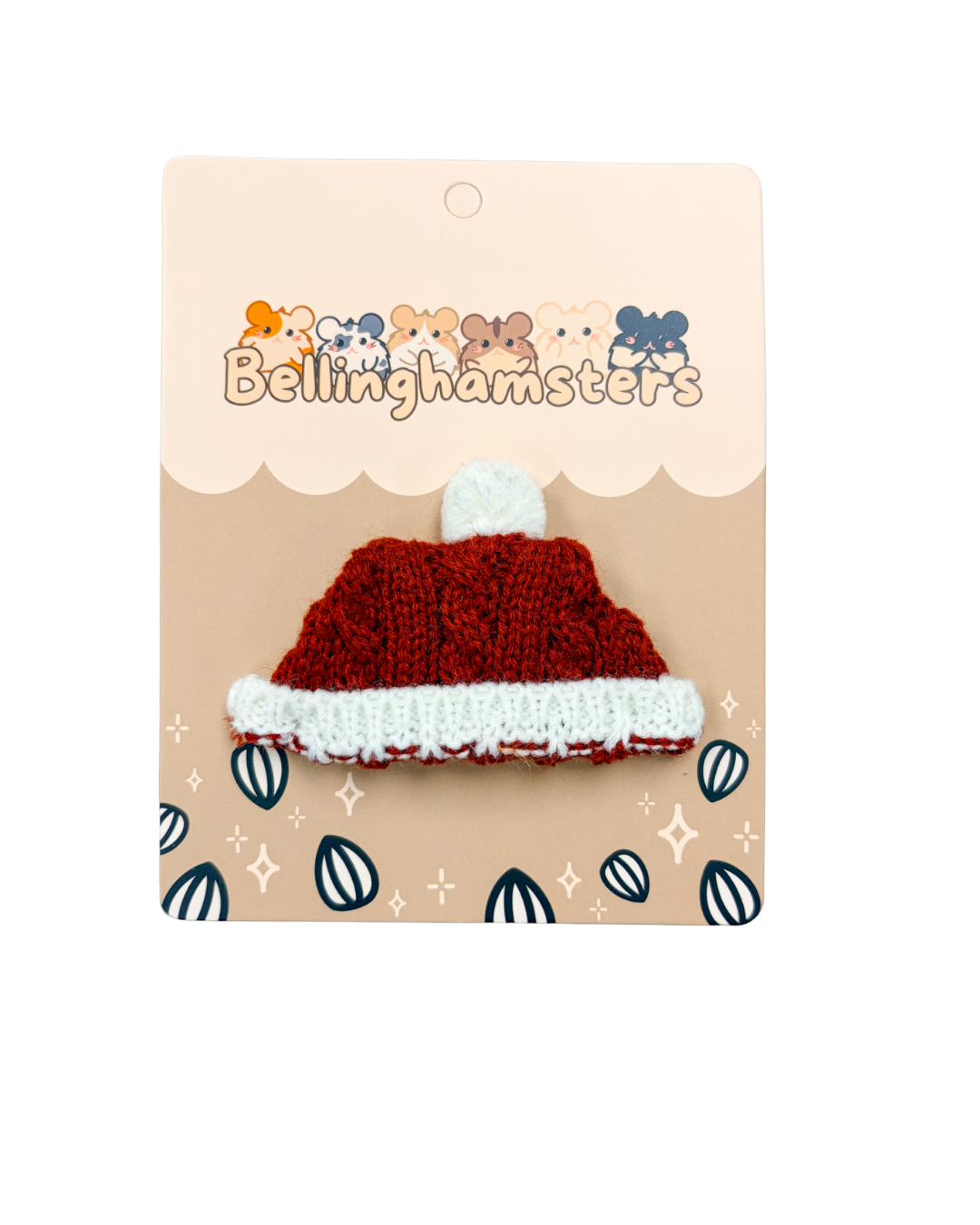 Wine Red Cable Knit Beanie - Plushie Accessories