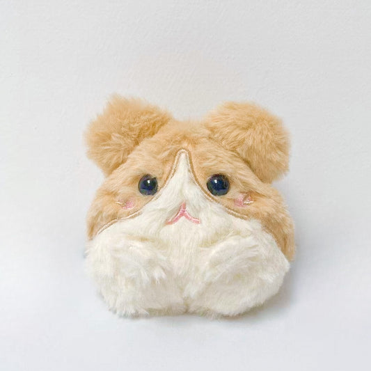 Hamster Plushie Keychain(Bubbles)