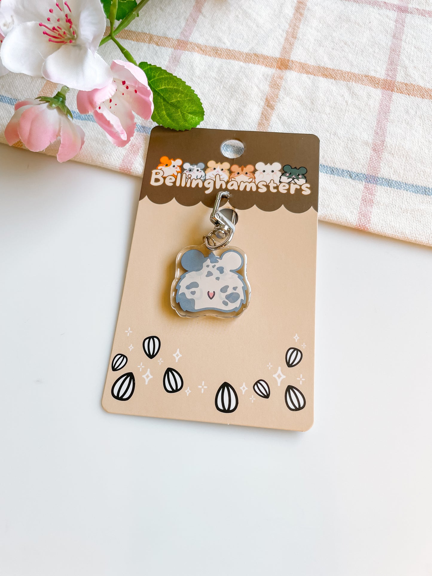 Bellinghamsters Acrylic Keychain