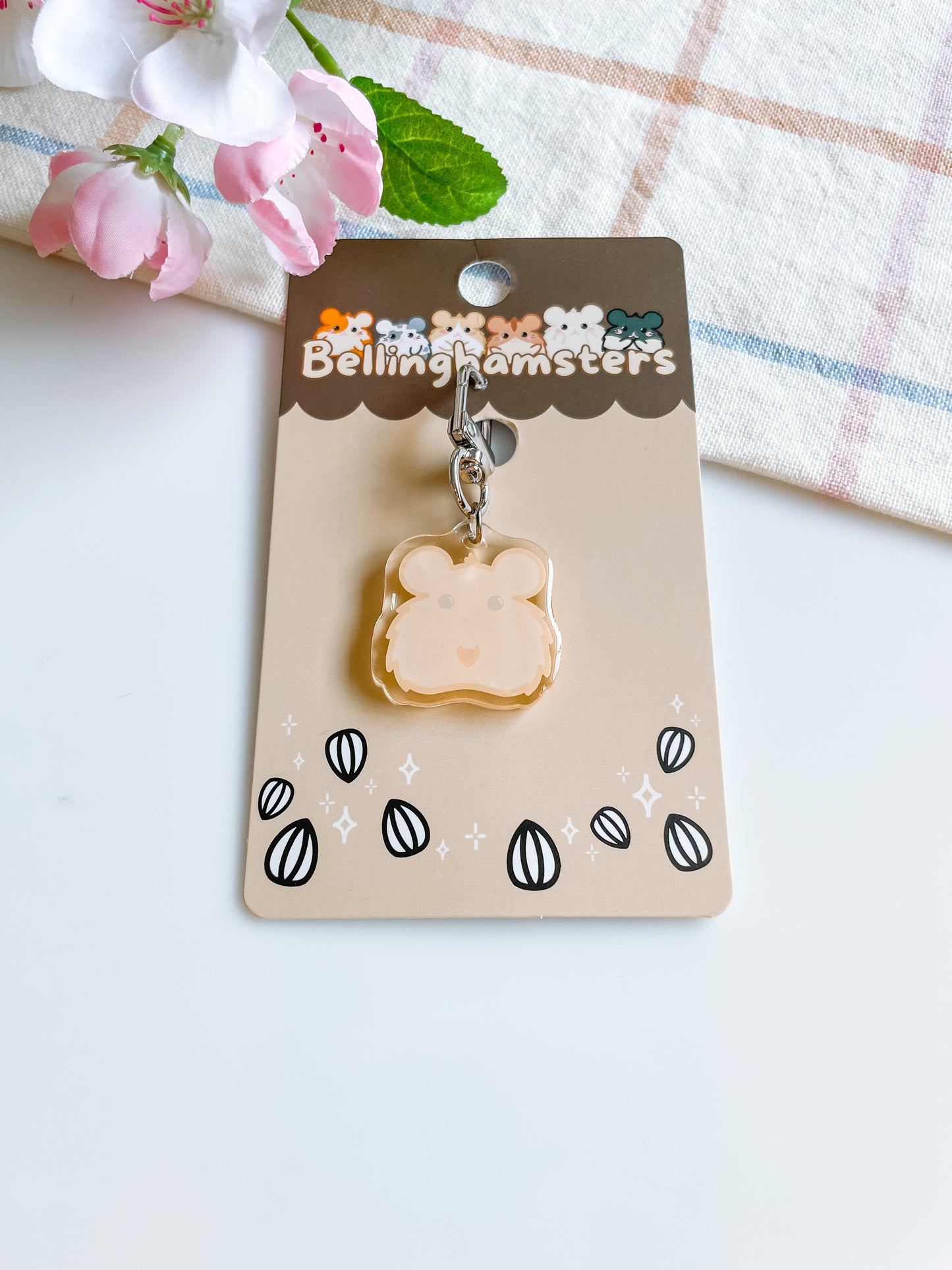 Bellinghamsters Acrylic Keychain