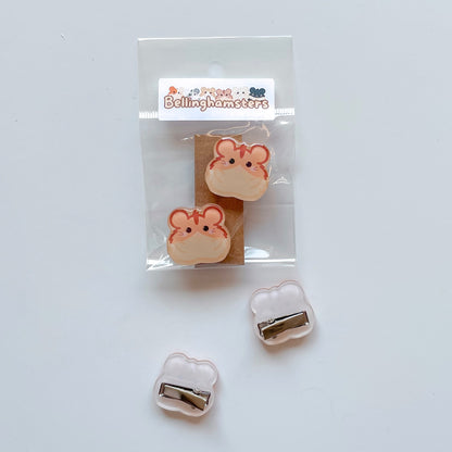 Hamster Hair Clips