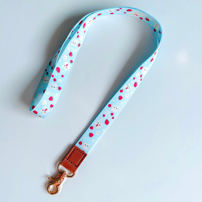 Fruity Friends Hamster Lanyard