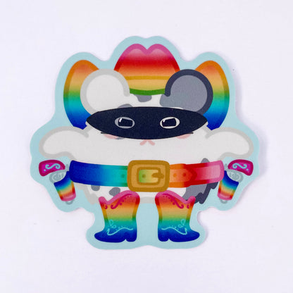 LGBT Pride Hamster Stickers