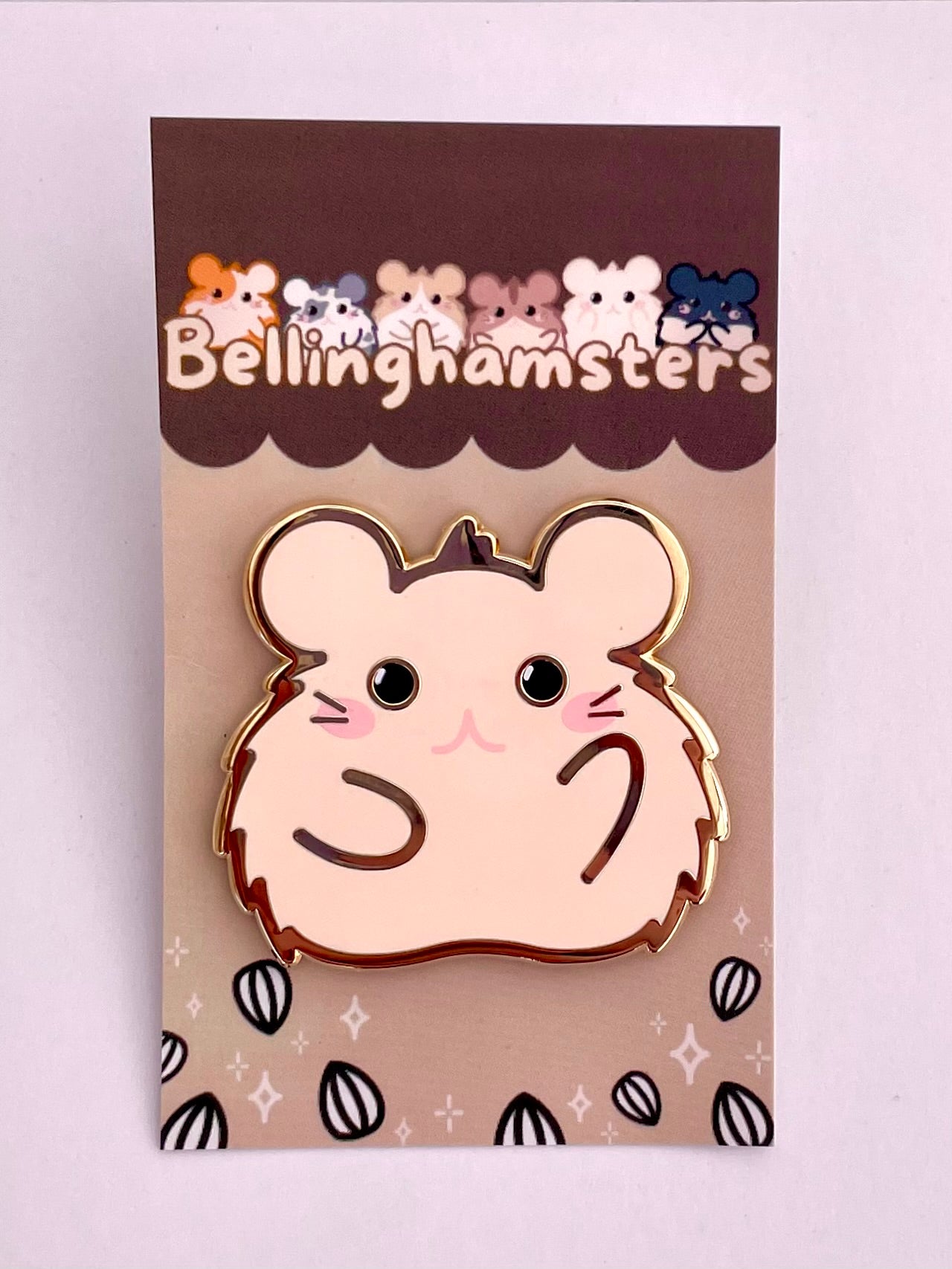 Bellinghamster Enamel Pins