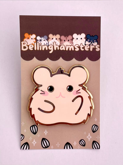 Bellinghamster Enamel Pins