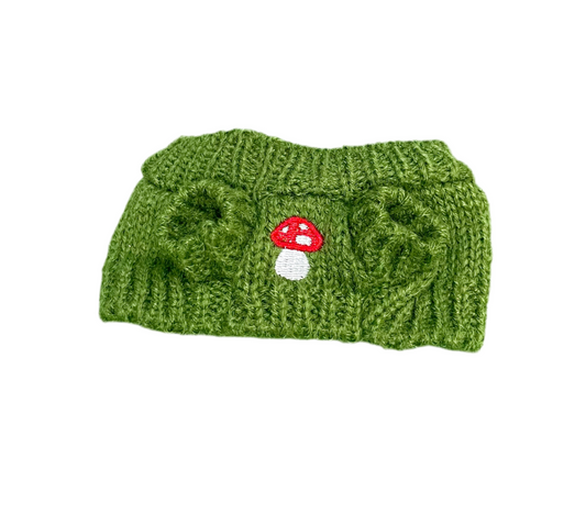 Green Toadstool Sweater - Plushie Accessories
