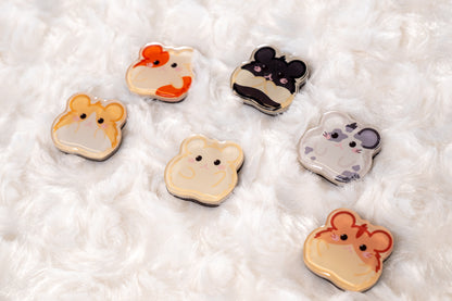 Hamster Fridge Magnets