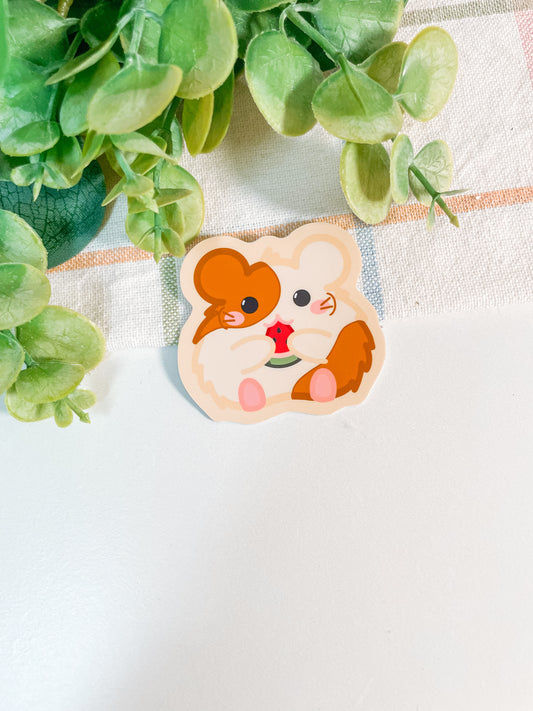 Watermelon Hamster Sticker