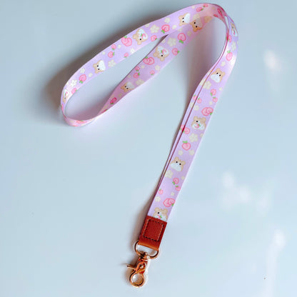 Fruity Friends Hamster Lanyard