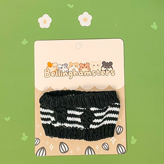 Monochrome Stripes Sweater - Plushie Accessories