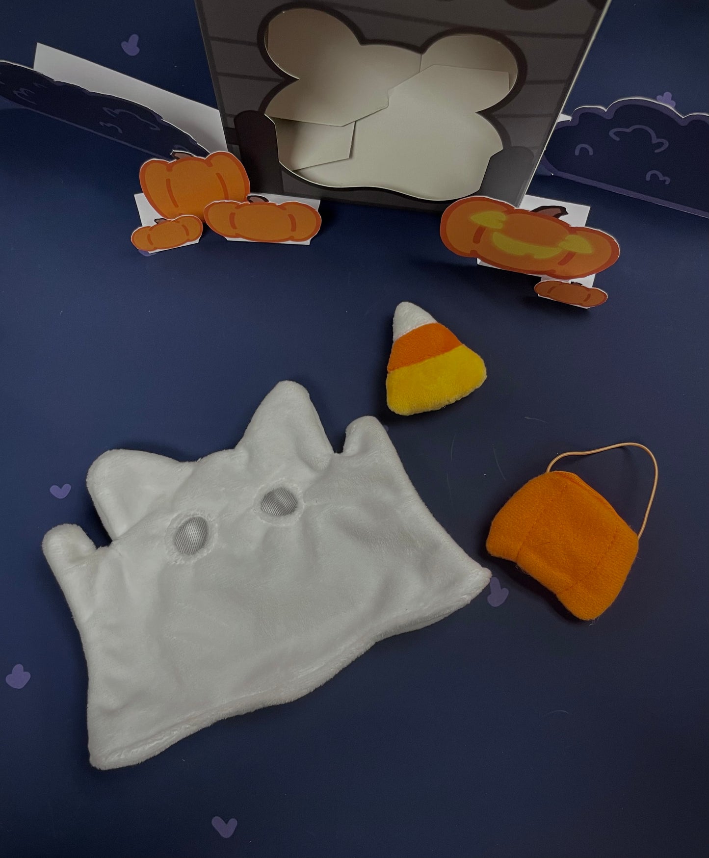 Ghost Costume - Plushie Accessories