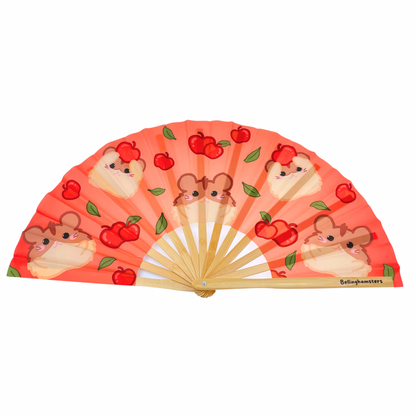 Fruity Friends Hamster Folding Fan