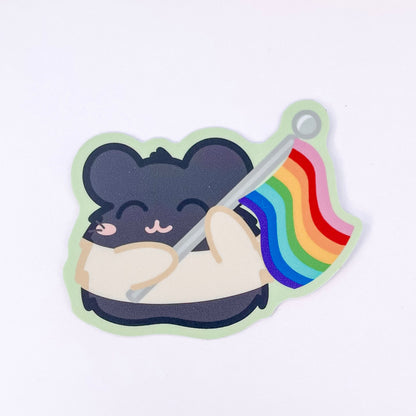 LGBT Pride Hamster Stickers