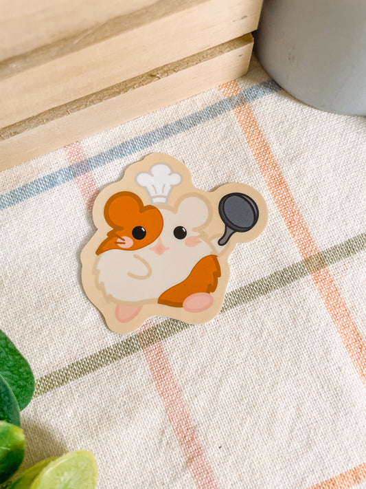 Hamster Chef Sticker