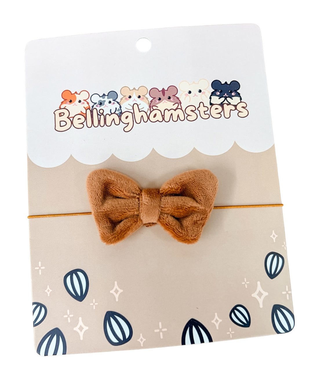 Brown Bow - Plushie Accessories