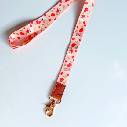 Fruity Friends Hamster Lanyard