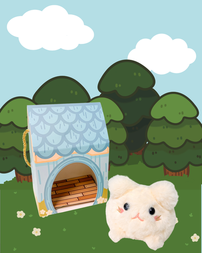 Marshmallow Ham – The Creative Crafter - Plushie Doll