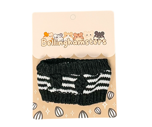 Monochrome Stripes Sweater - Plushie Accessories