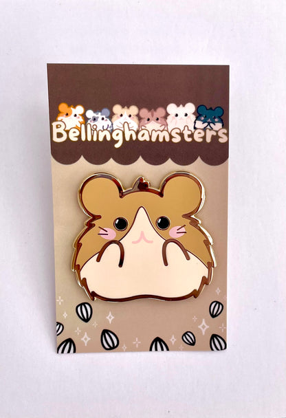 Bellinghamster Enamel Pins