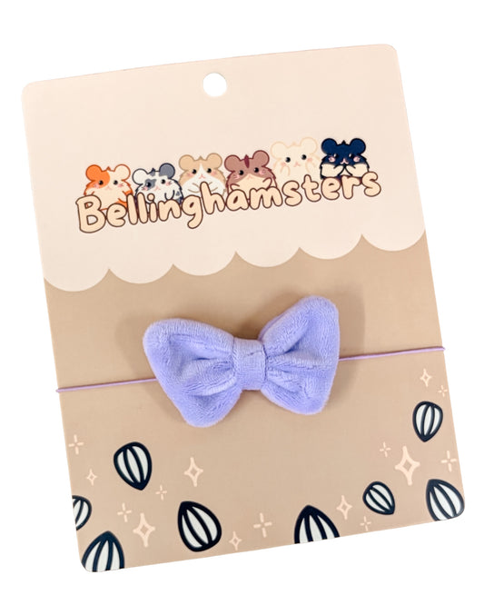 Purple Bow - Plushie Accessories