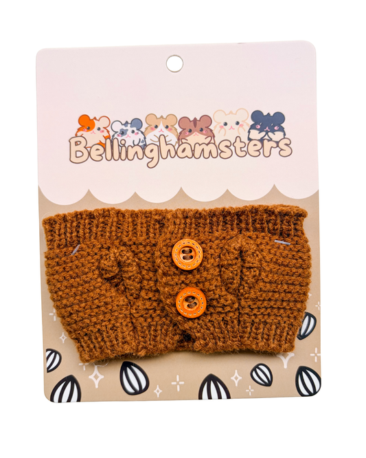 Brown Cardigan - Plushie Accessories