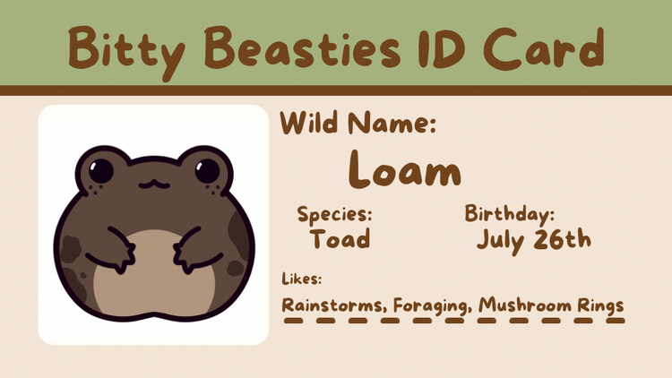 Loam the Toad