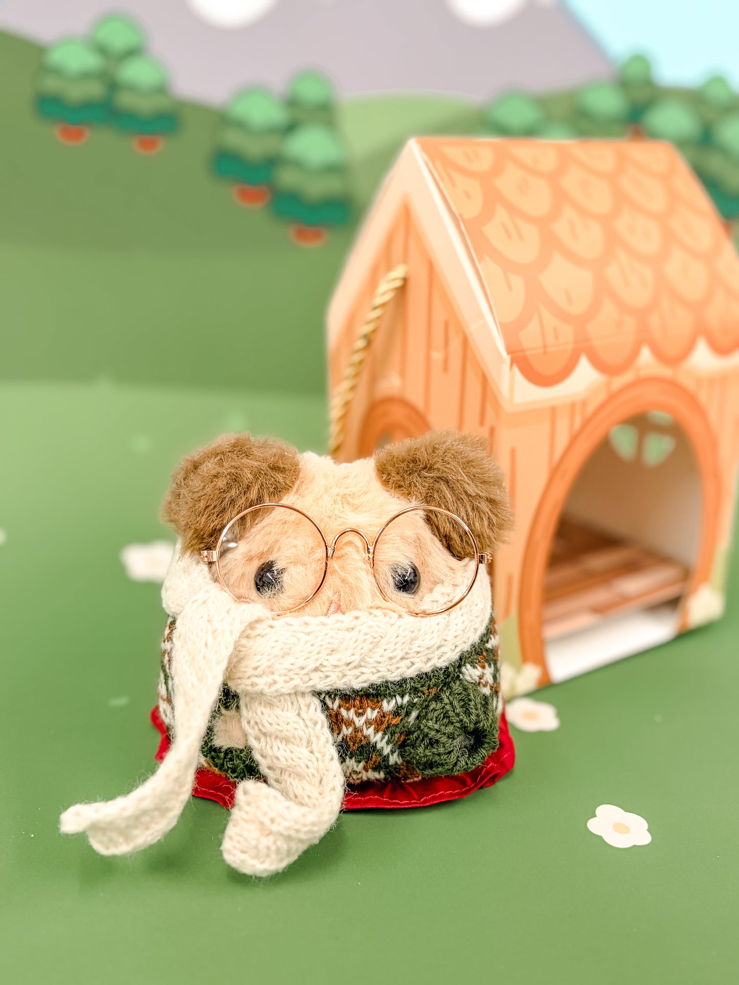 Honey Ham - The Cozy Bookworm - 2026 Visiting Friend - Plushie Doll