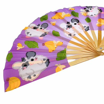 Fruity Friends Hamster Folding Fan