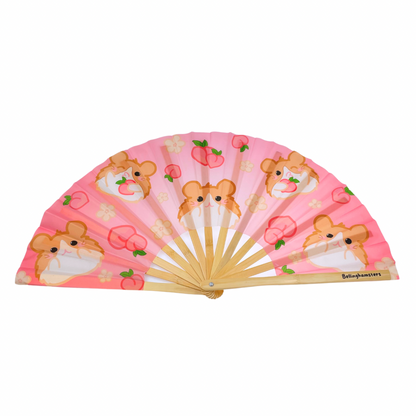 Fruity Friends Hamster Folding Fan