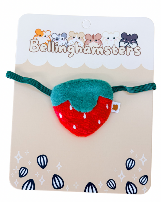 Strawberry Purse | Plush Crossbody Bag for Bellinghamsters - Plushie Accessories