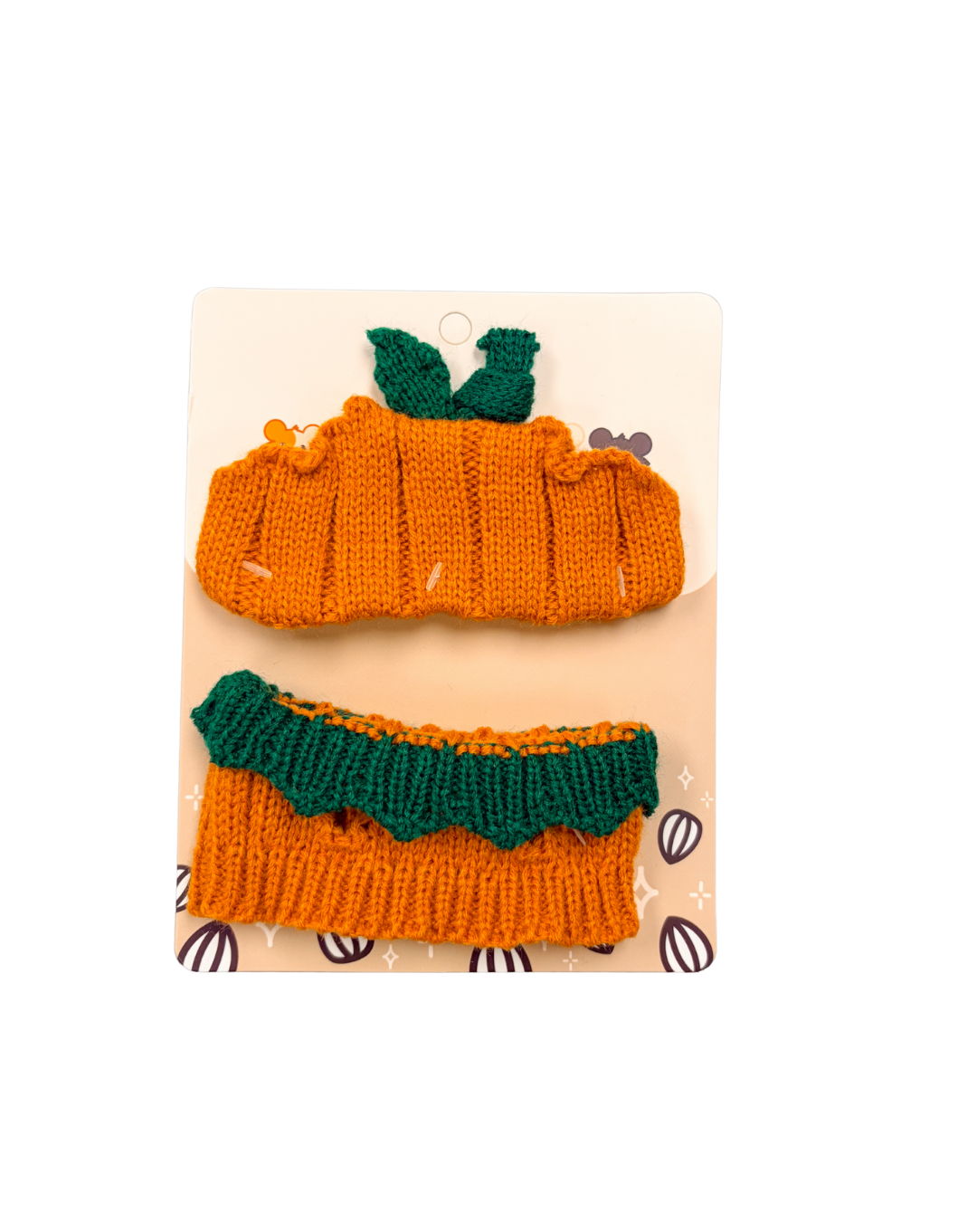 Pumpkin Costume - Plushie Accessories